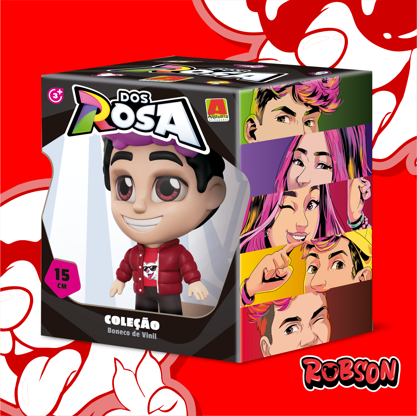 LANÇAMENTO BONECO COLECIONÁVEL ROBSON
