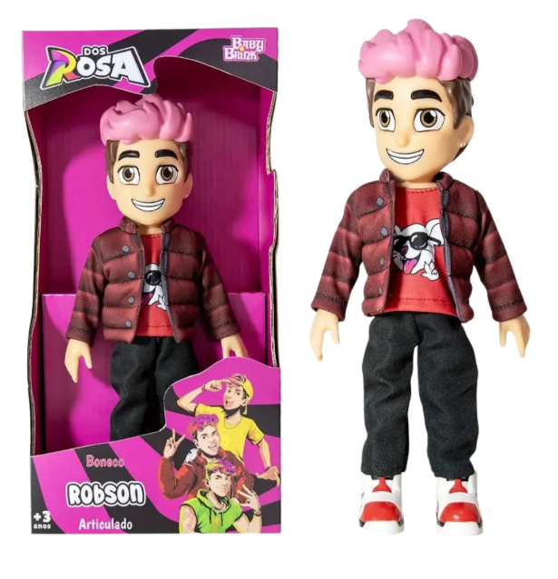 BONECO GRANDE ROBSON - LANÇAMENTO