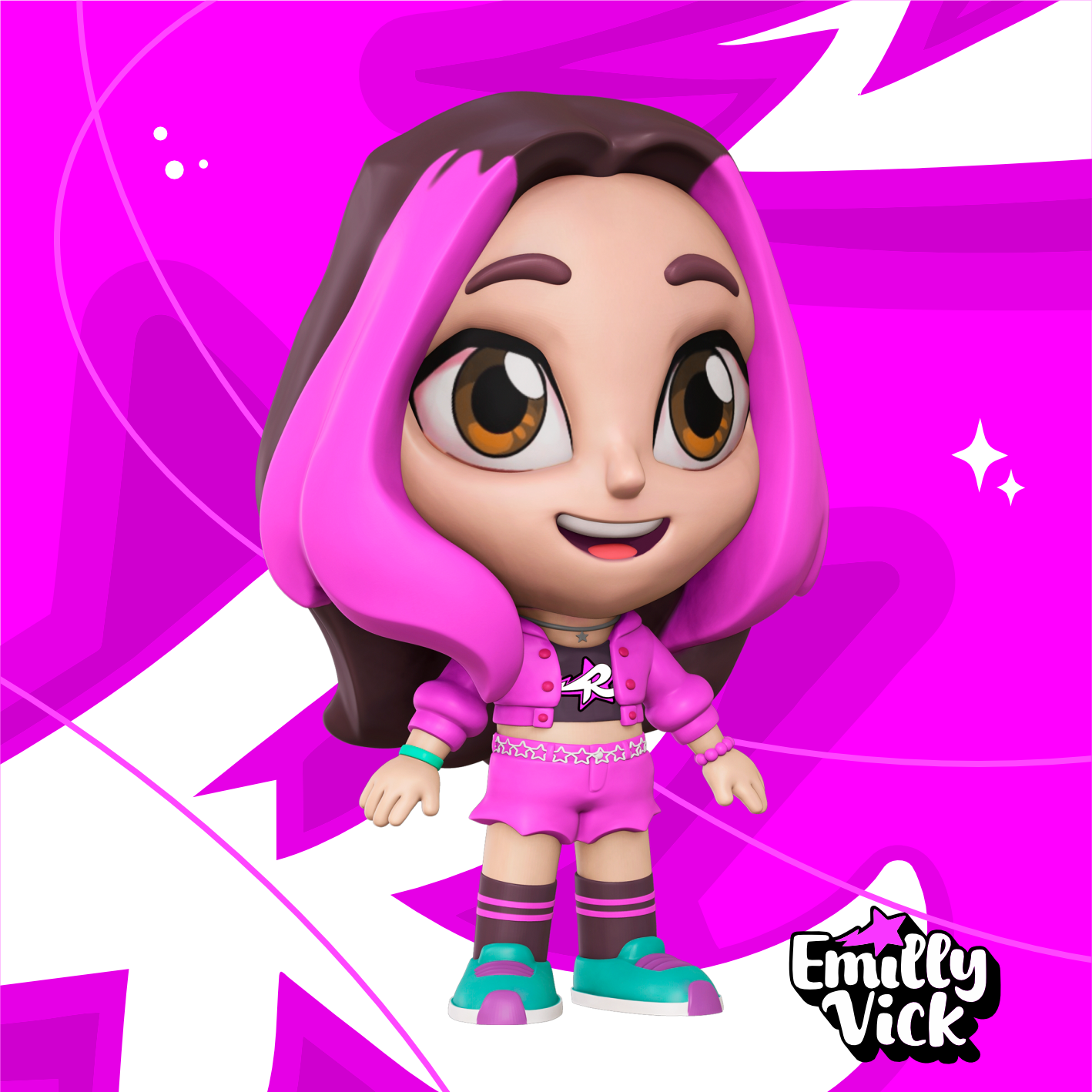 LANÇAMENTO BONECA COLECIONÁVEL EMILLY VICK