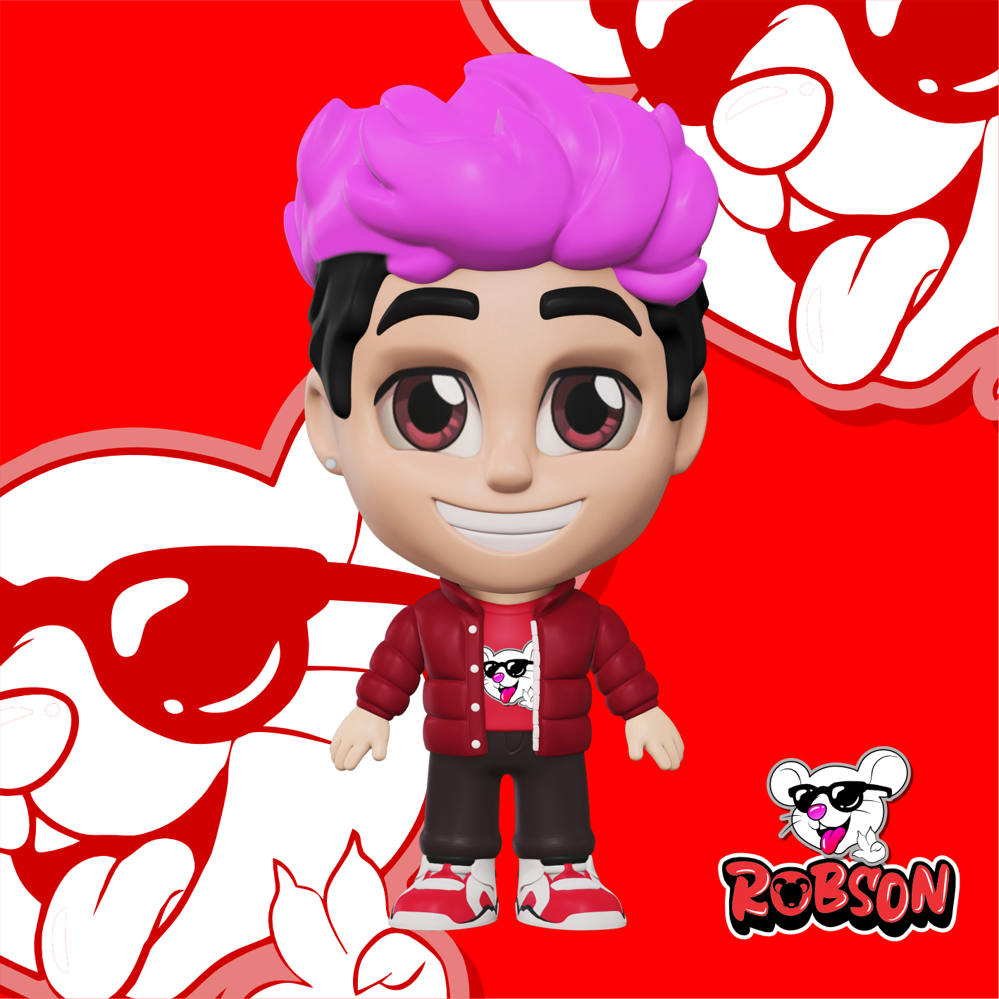 LANÇAMENTO BONECO COLECIONÁVEL ROBSON