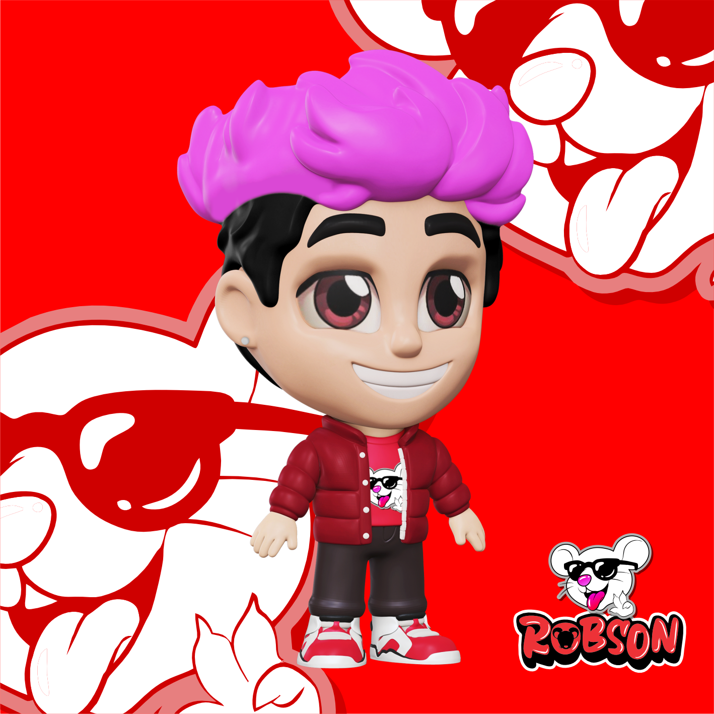 LANÇAMENTO BONECO COLECIONÁVEL ROBSON