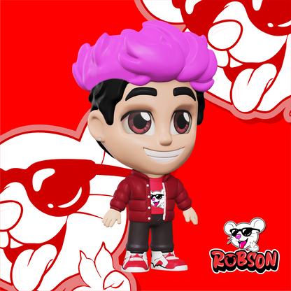 LANÇAMENTO BONECO COLECIONÁVEL ROBSON