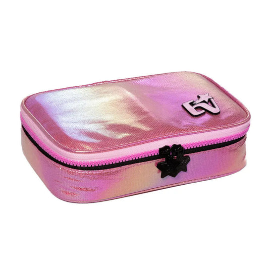 Estojo Box Baú Emilly Vick Rosa Xeryus