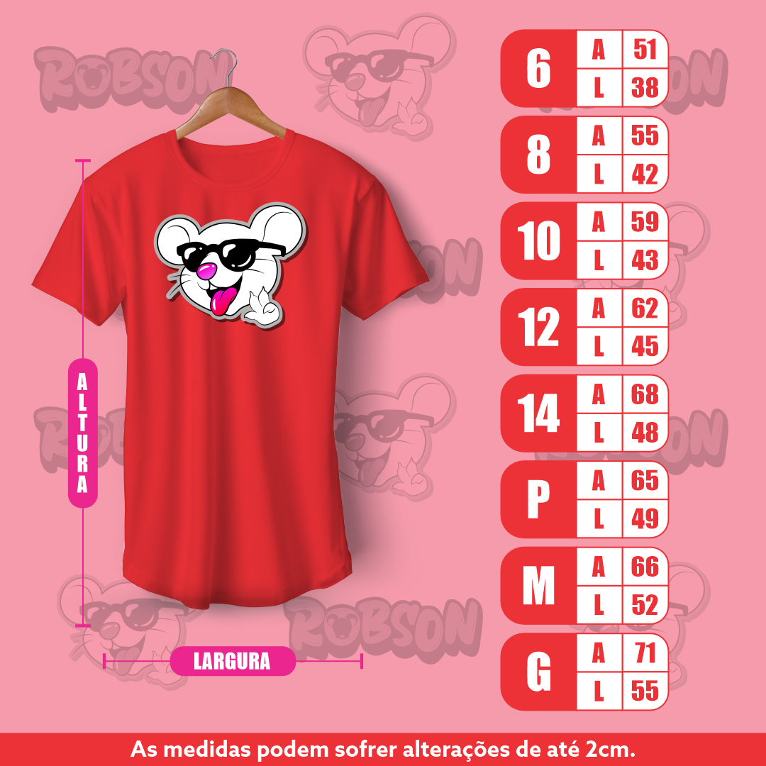 Camiseta NOVA COLEÇÃO Robson