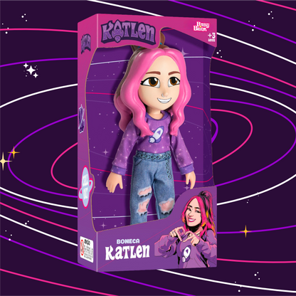 BONECA GRANDE KATLEN - LANÇAMENTO