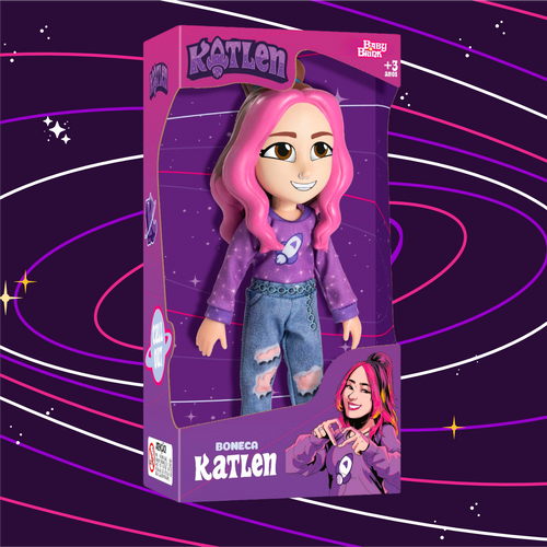 BONECA GRANDE KATLEN - LANÇAMENTO